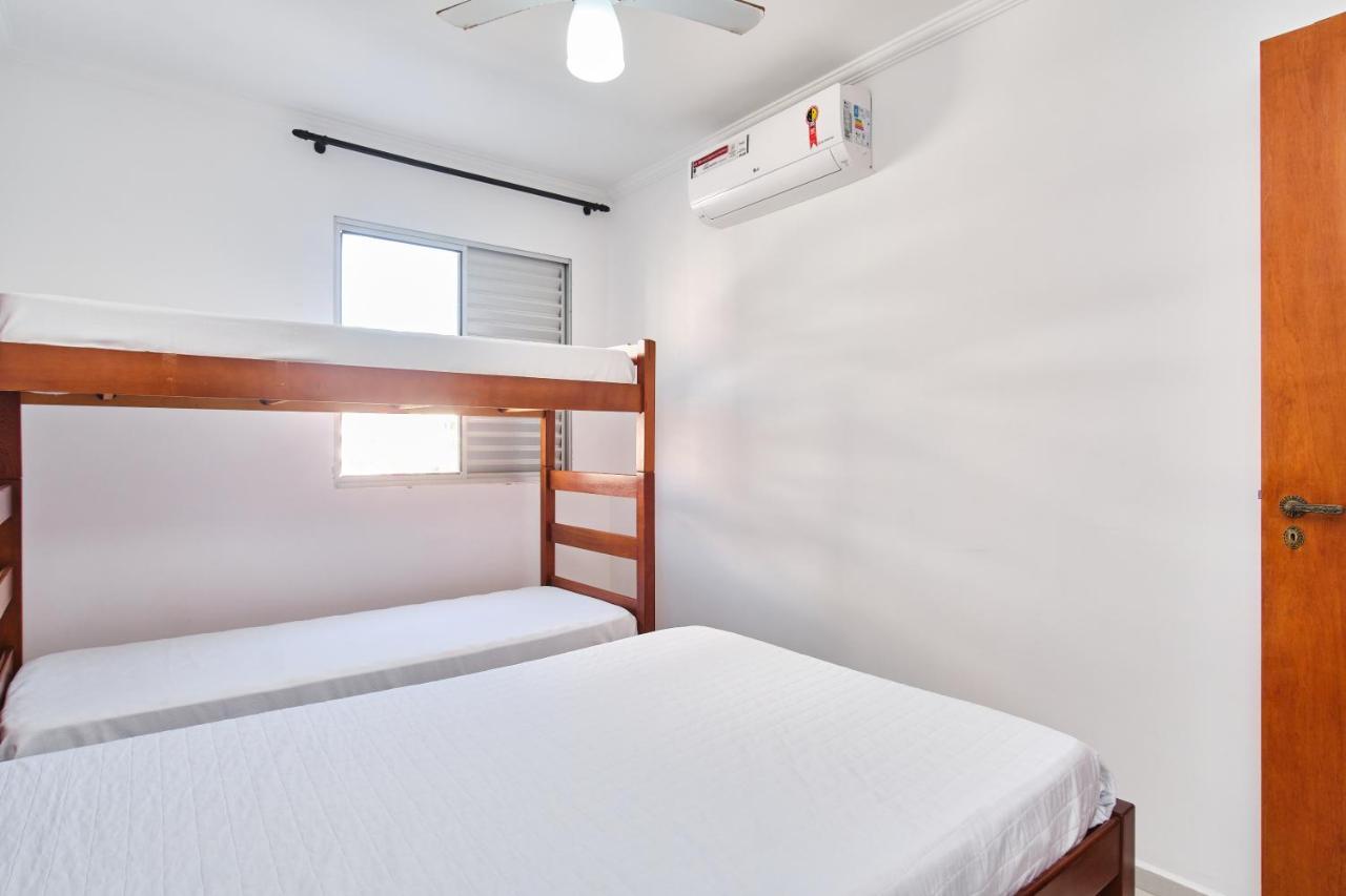 Apartamento A 100 Metros Da Praia, Bem Localizado, Com Ar Condicionado E Wi-Fi -23 - Edificio Lenamar II Ubatuba Kültér fotó