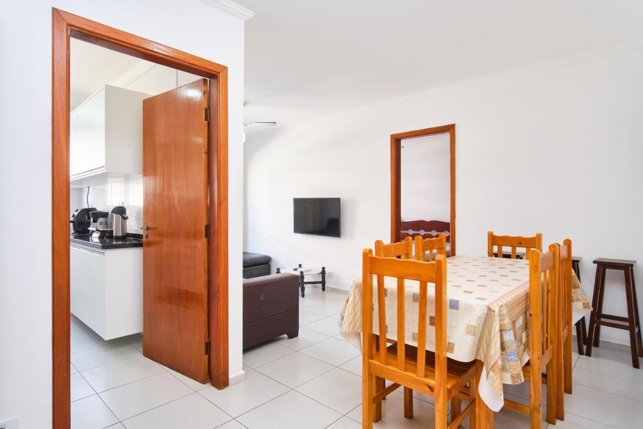 Apartamento A 100 Metros Da Praia, Bem Localizado, Com Ar Condicionado E Wi-Fi -23 - Edificio Lenamar II Ubatuba Kültér fotó