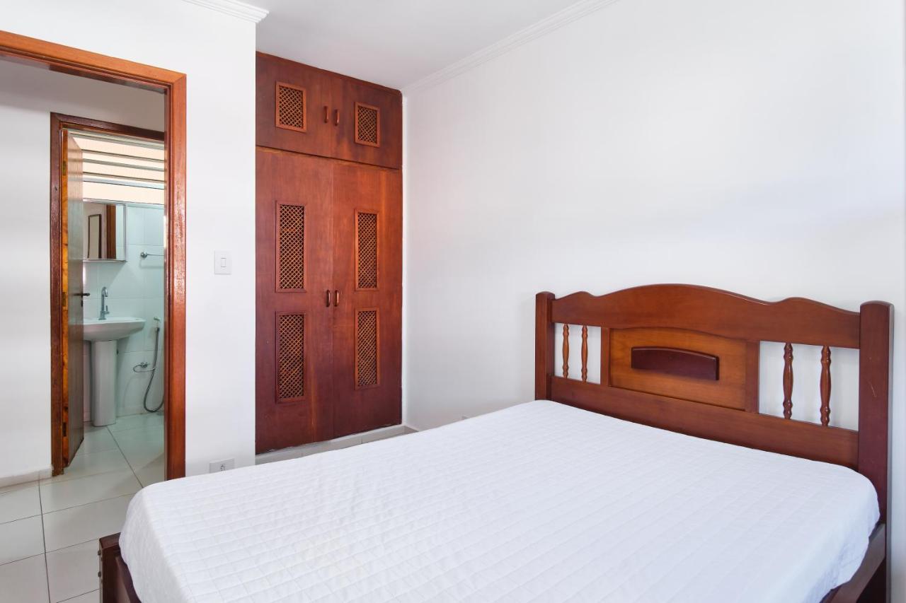 Apartamento A 100 Metros Da Praia, Bem Localizado, Com Ar Condicionado E Wi-Fi -23 - Edificio Lenamar II Ubatuba Kültér fotó