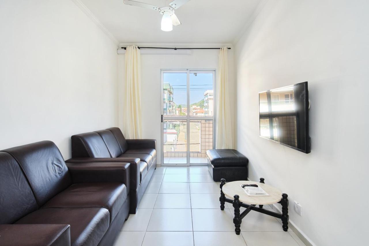 Apartamento A 100 Metros Da Praia, Bem Localizado, Com Ar Condicionado E Wi-Fi -23 - Edificio Lenamar II Ubatuba Kültér fotó