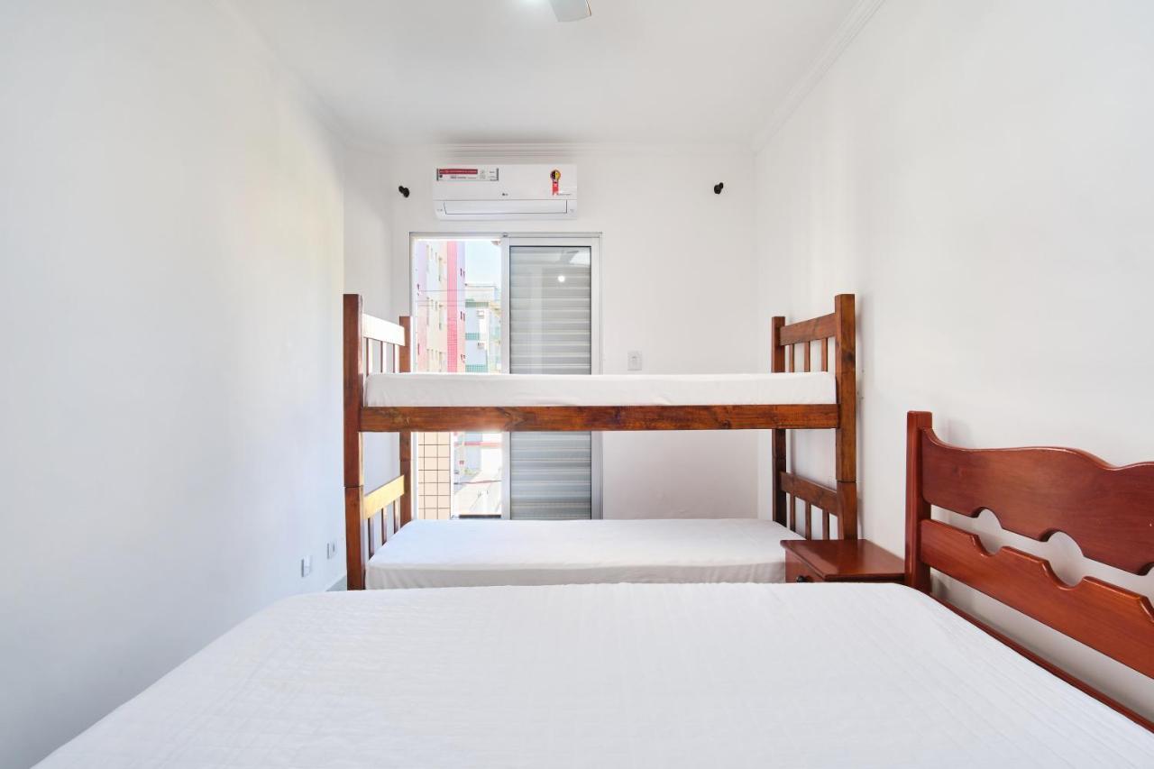 Apartamento A 100 Metros Da Praia, Bem Localizado, Com Ar Condicionado E Wi-Fi -23 - Edificio Lenamar II Ubatuba Kültér fotó